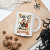 Sweets & Spooky | Retro Halloween Mug – white
