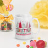 Christmas Crew Mug | Making Memories Together Cup – white handle right