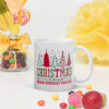 Christmas Crew Mug | Making Memories Together Cup – white handle right