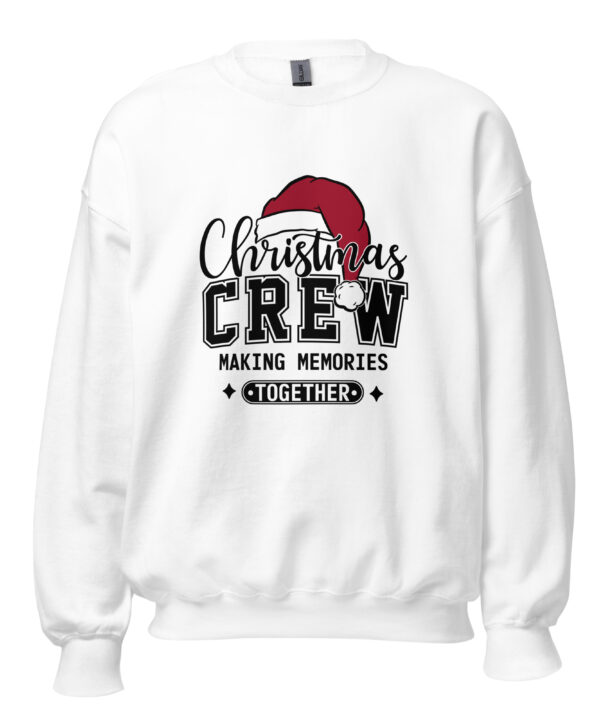 Christmas Crew Sweatshirt Making Memories Together DTFlex Design