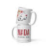 Nada Mug | Morning Dew Elegance â white front