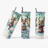 Namaste Reindeer Tumbler | Funny Christmas Yoga Cup