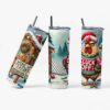 Cluck Off Christmas Tumbler | Angry Chicken Cup