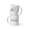 Dalal Mug | Grace in Every Gesture â white front