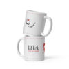 Rita Mug | Pure Beauty â white front