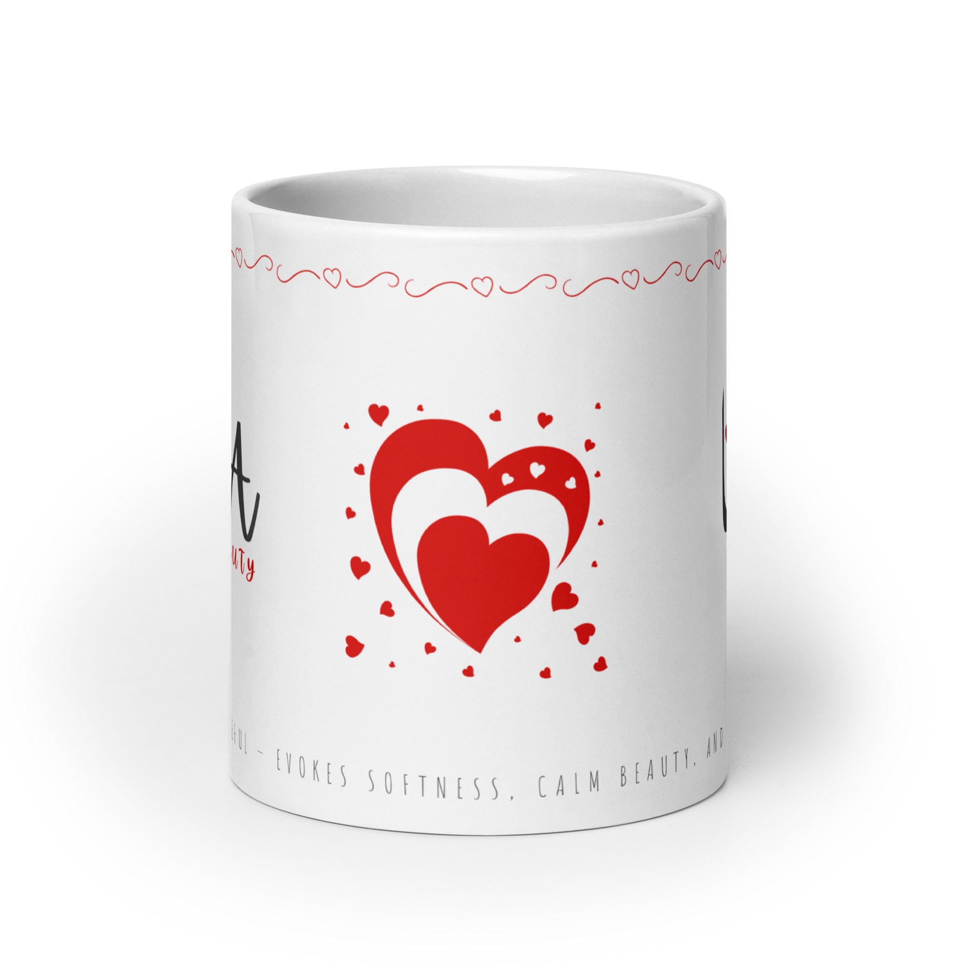 Rita Mug | Pure Beauty â white front