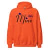 She’s Mine Hoodie | Cute Matching Couple Sweatshirt – orange blue