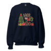 Ho Ho Ho Christmas Sweatshirt | Festive Holiday Fun – navy front