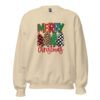 Merry Christmas Trees Sweatshirt | Cozy Festive Winter Style – front