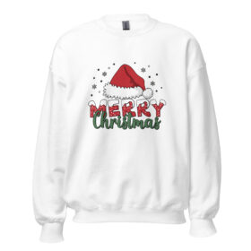 Merry Christmas Sweatshirt | Festive Holiday Cheer