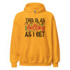 This Is As Merry As I Get Hoodie | Funny Christmas Sweatshirt – gold front