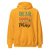 Dear Santa It Was Just a Phase Hoodie | Funny Christmas Sweatshirt – gold front