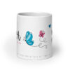 Yara Mug | Little Butterfly of Joy – white front